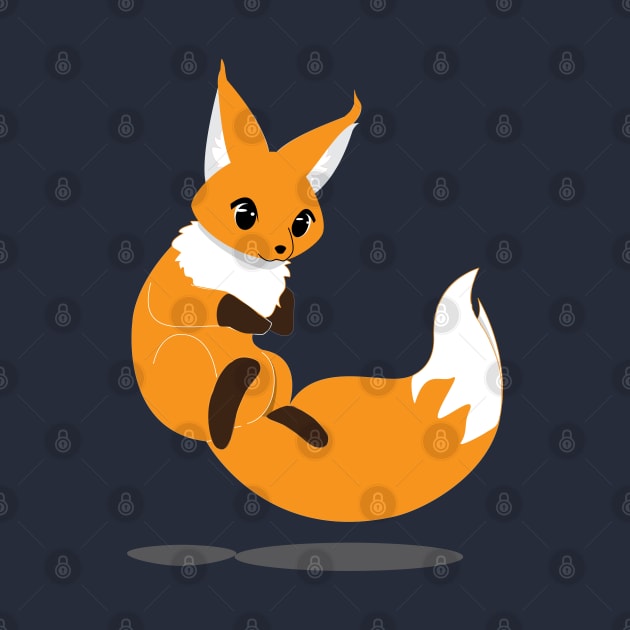 Cute Fox Vector by Naara