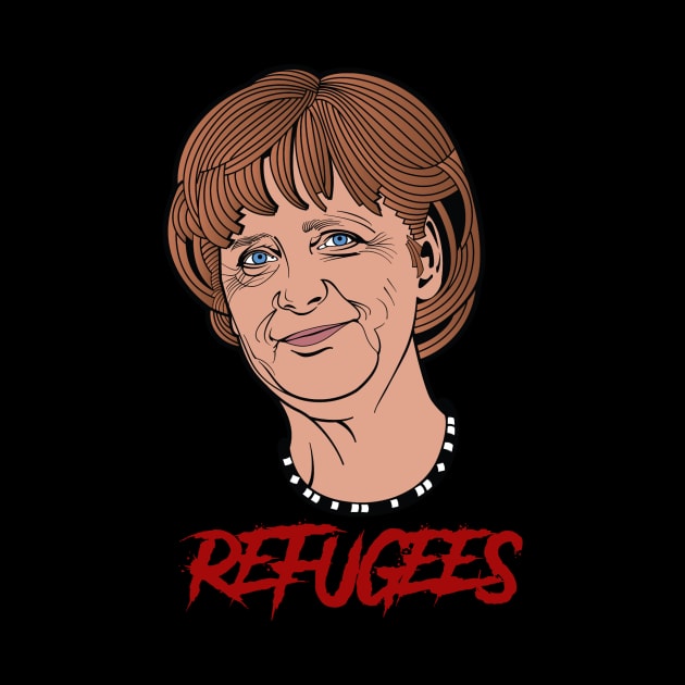 ANGELA MERKEL by theanomalius_merch