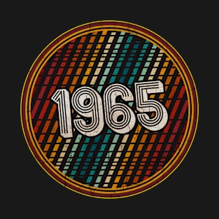 1965 - Circle Vintage Colorful T-Shirt