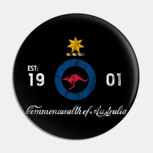 Commonwealth of Australia - Established 1901 Pin