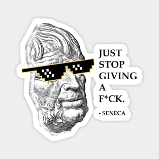 Savage Seneca Quote III Magnet