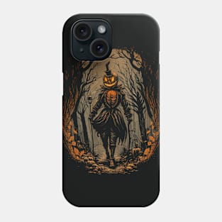 Ye Great Pumpkin Creature - Horror and fear surround this creepy Halloween haunt monster, but in an elegant and sophisticated way. For the Halloween All Year Lover! Phone Case