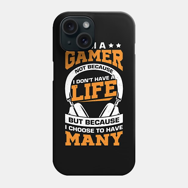 Video Gaming Computer Game Gamer Gift Phone Case by Dolde08