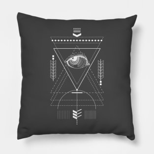 Sacred Geometry / Magic totem Pillow