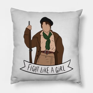 Fight like Eponine Pillow