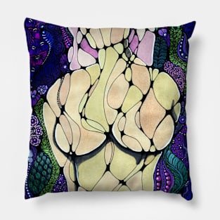 Feminine Floral Pillow