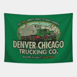 Denver Chicago Trucking 1930 Tapestry