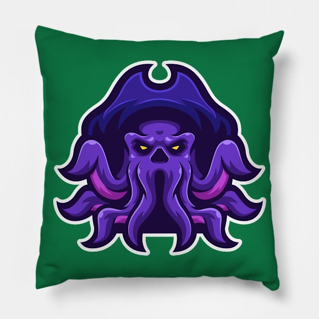 Octopus Pillow by mightyfire