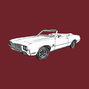 1972 Oldsmobile Cutlass Convertible T-Shirt