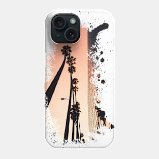 LA Palm tree Vibes Phone Case