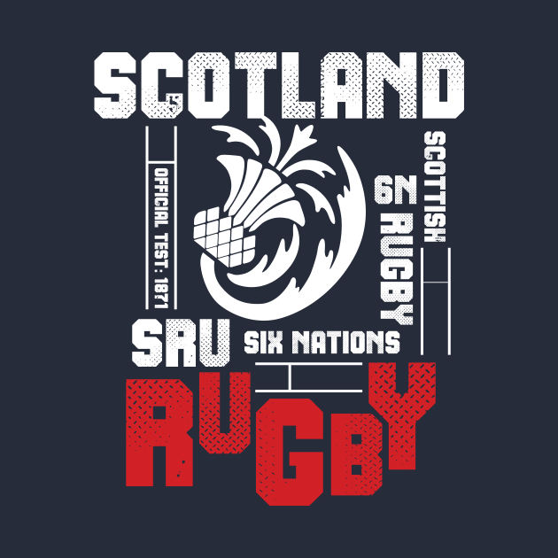 SRU Scotland Rugby Fan Memorabilia by CGD