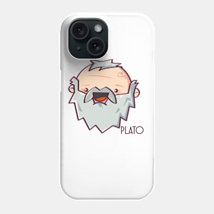 SMILING CARTOON PLATO Phone Case