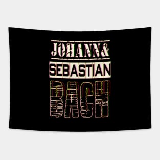 modern sebastian bach Tapestry