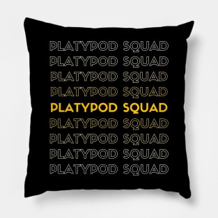 Platypod Squad Pillow