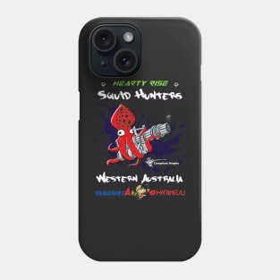 Squid Hunters WA Team Shirt With White Compleat Phone Case