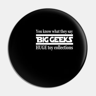 Big Geek Toy Collection Pin