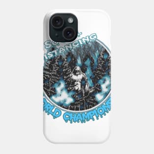 Social distancing world championship Phone Case