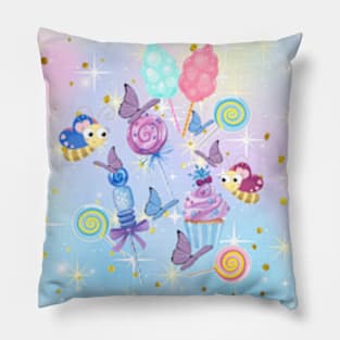 Butterflies and candies Pillow