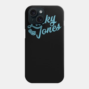 Lucky Jones Blue Dice Phone Case