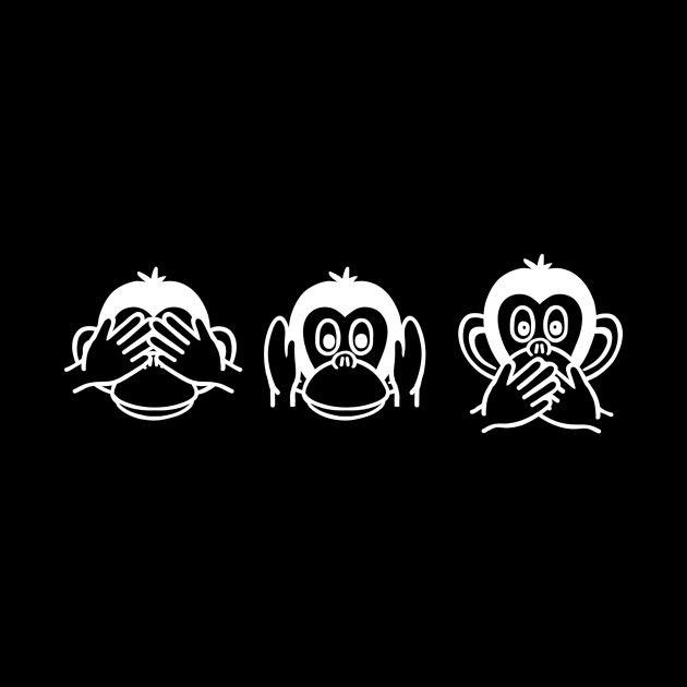 Three wise monkeys by Designzz