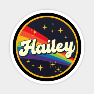 Hailey - // Rainbow In Space Vintage Style Magnet