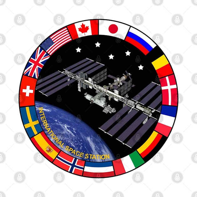 ISS Logo of the States by Spacestuffplus