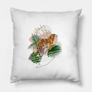 Abstract tiger Pillow