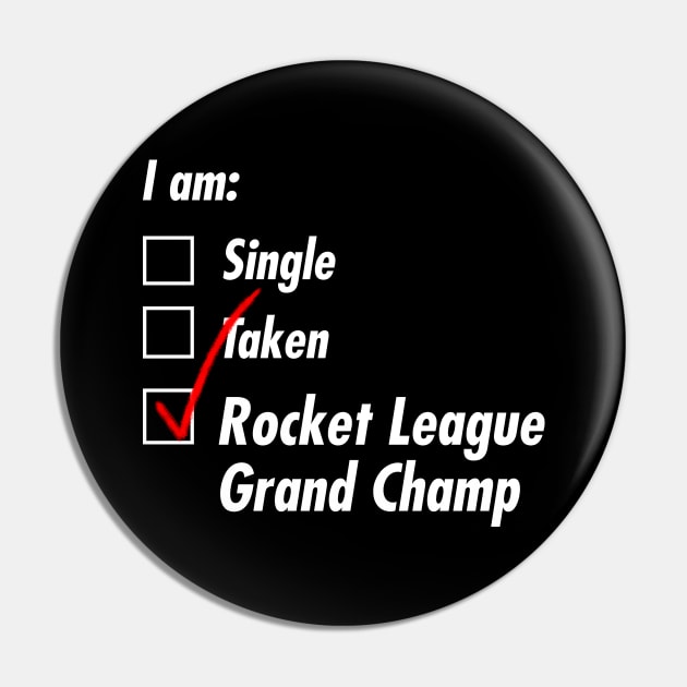 Single Taken Grand Champ Pin by TeEmporium