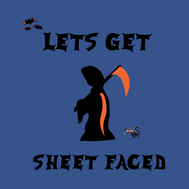 lets get sheet faced halloween by barwarrior