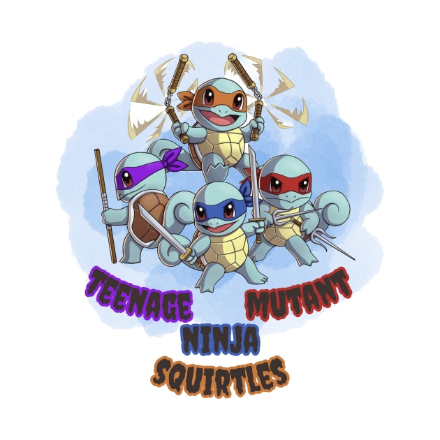 Teenage mutant ninja squirtles by sigma_shop