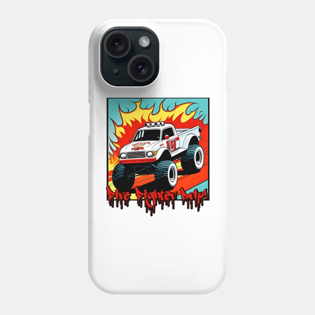 Fire Fighter Drip Phone Case by Str8Drippin