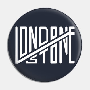 London Stone Cut Pin