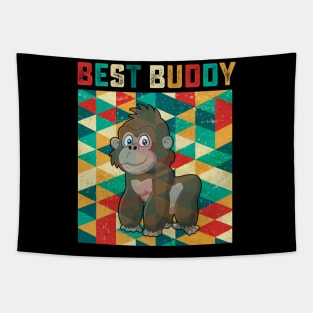 Best Buddy Gorilla Tapestry