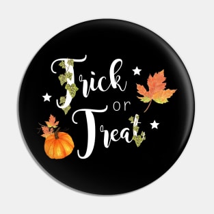 Trick or treat halloween Pin