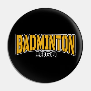 badminton Pin