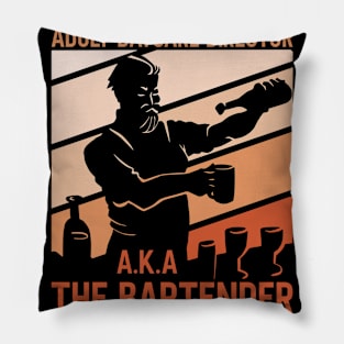 The Bartender Pillow