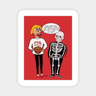 Skinny Skeleton Magnet