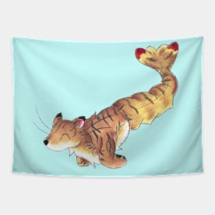 Tiger Prawn Tapestry