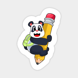 Panda Pupil Pencil Magnet