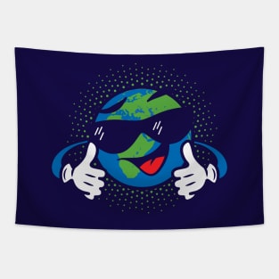 Cool Looking Planet Earth Tapestry