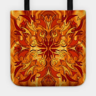 Fire Mandala Tote