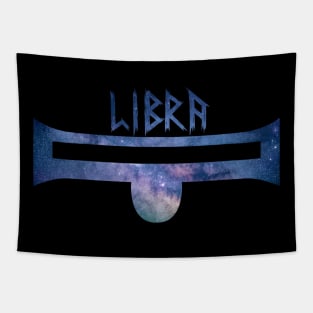 Libra Galaxy Tapestry