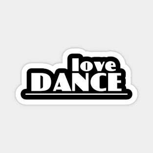 Love Dance White by PK.digart Magnet