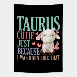 Zodiac Taurus - Funny Taurus Astrology Horoscope Taurus Girl Tapestry