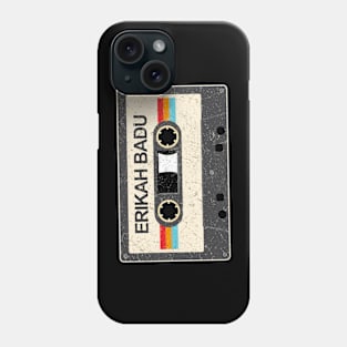 kurniamarga vintage cassette tape erikah badu Phone Case