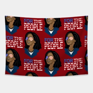 Kamala Harris For The People Tapestry