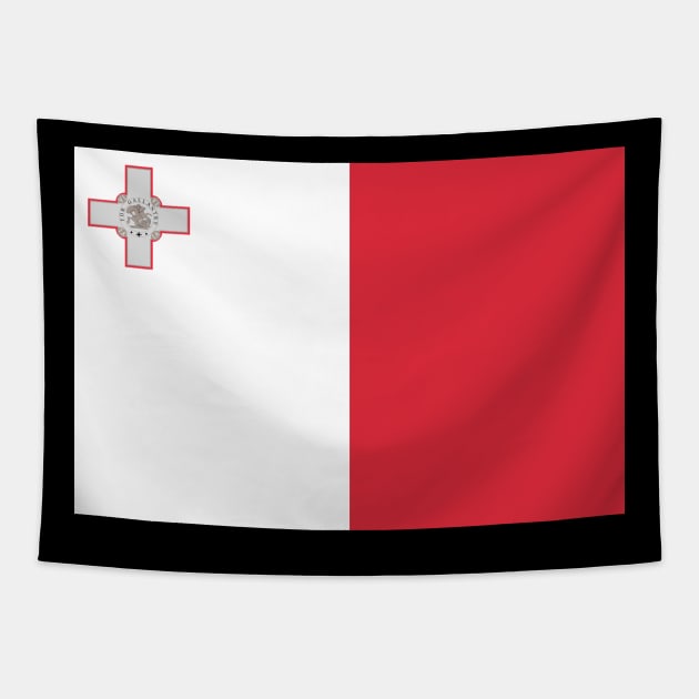 Malta Tapestry by Wickedcartoons