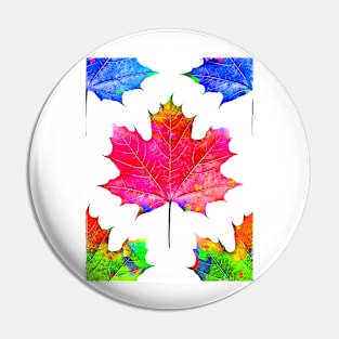 Cartoon Maple Leaves Pin