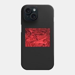 red silk Phone Case