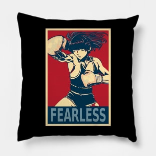 Anime Fighter Fearless Pillow